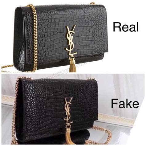 yves saint laurent fake recognise|st laurent handbags scam.